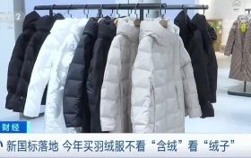 新國標落地！今年買羽絨服注意……縮略圖