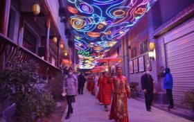 鎮(zhèn)巴：班城老街漢服秀，巴山深處年味濃縮略圖