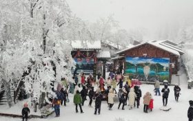 漢江源下雪了！雪景美到震撼，不能錯過喲！縮略圖