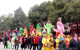 漢中市南鄭區(qū)2025年“非遺中國(guó)年·社火鬧元宵”巡演來啦！縮略圖